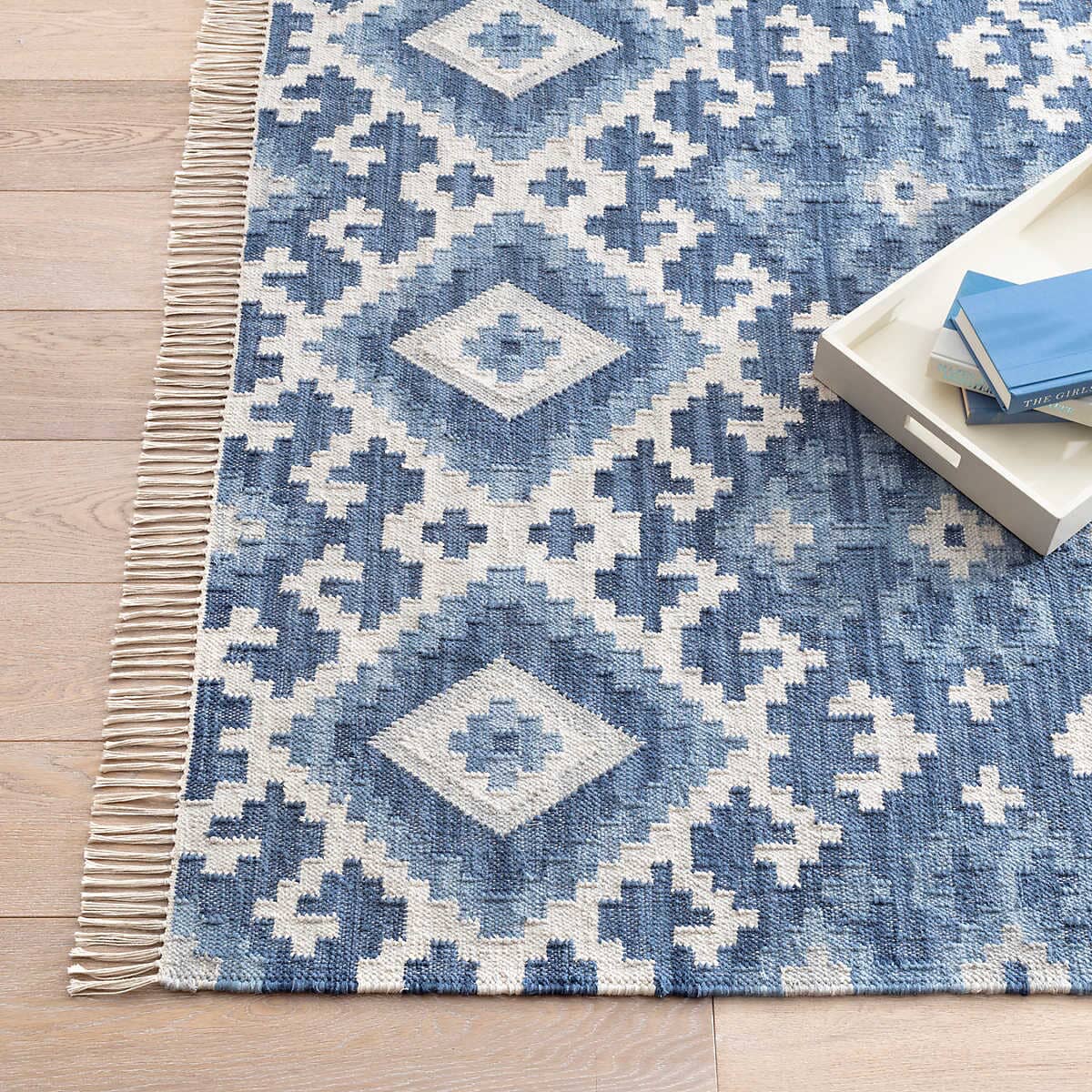 Marmara Kilim Woven Cotton Rug Rugs