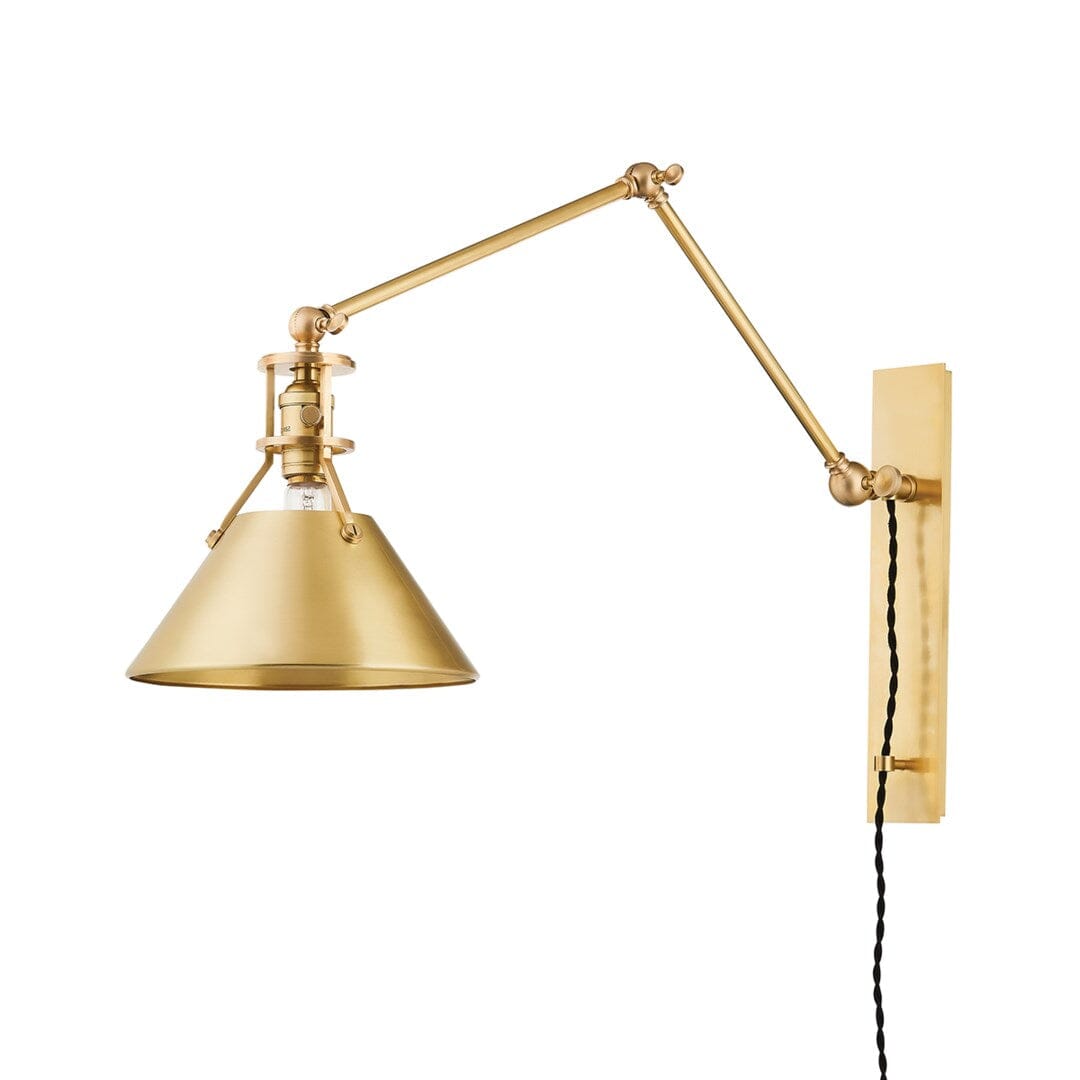 Metal No. 2 Plug-in Sconce Sconces