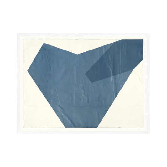 Mid Colour - Faded Denim IX. Front view.