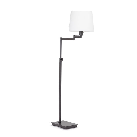 Virtue Floor Lamp Oil Rubbed Bronze. Front view.