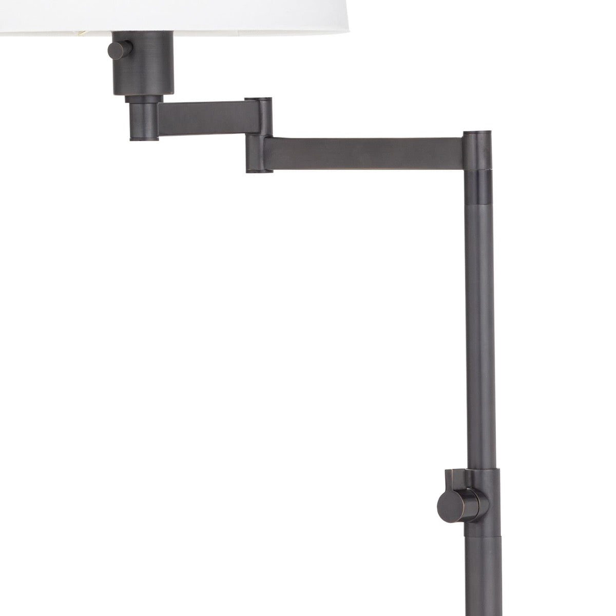 Virtue Floor Lamp Polished Oil Rubbed Bronze centre. Detail view.