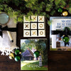 More Beautiful: All American Decoration styled with coffee table and Christmas decor. Styled view.