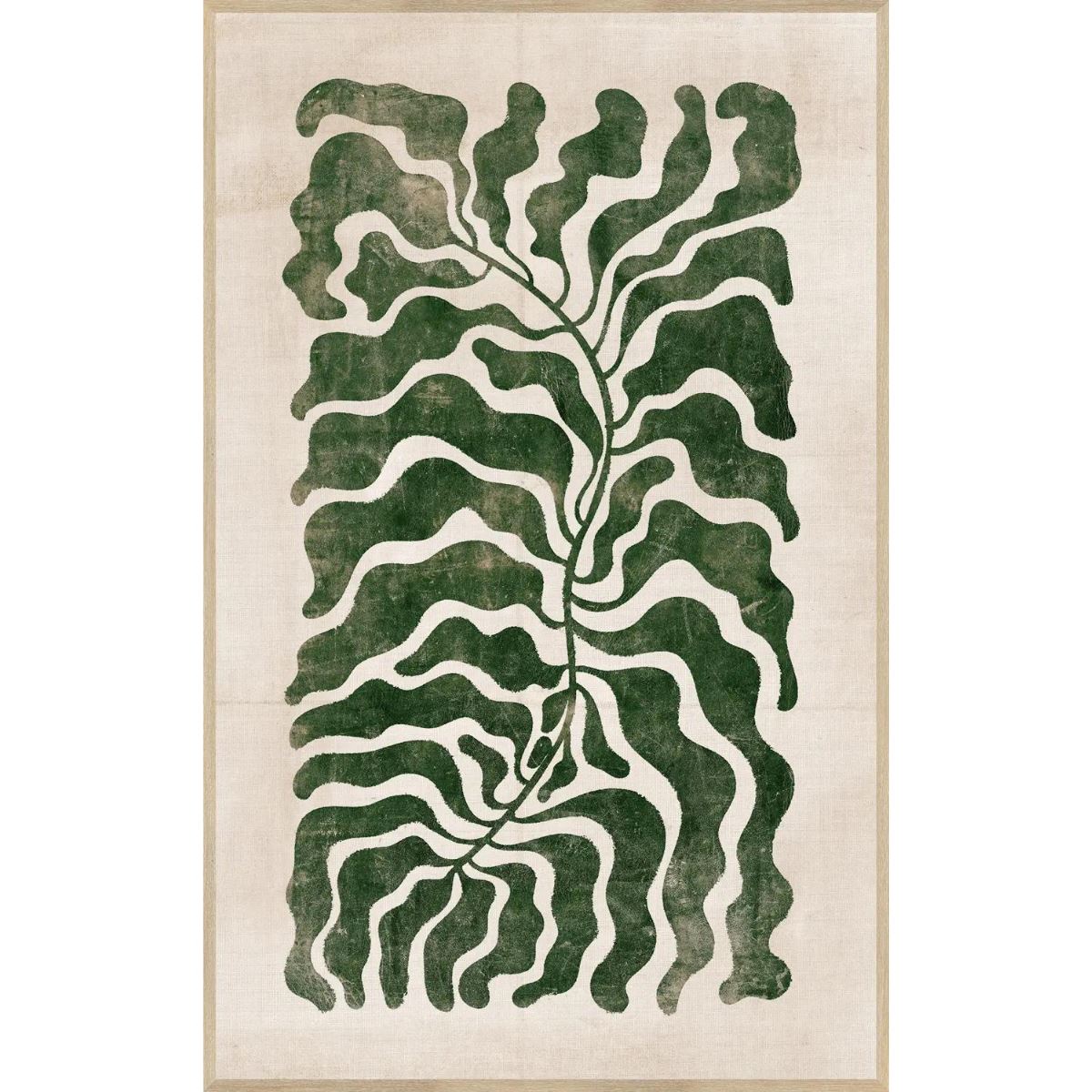 Moss Fern I Framed Art