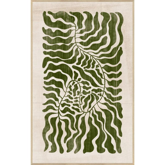 Moss Fern II Framed Art