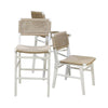 Munro Chair styled with bars stools. Styled view.
