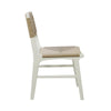 Munro Chair Matte White Lacquer. Right side view.