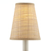 Natural Grasscloth Tapered Chandelier Shade - Set of 2 Shades