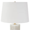Noel Alabaster Table Lamp shade. Detail view.