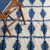 Noma Indigo Woven Wool Rug Rugs