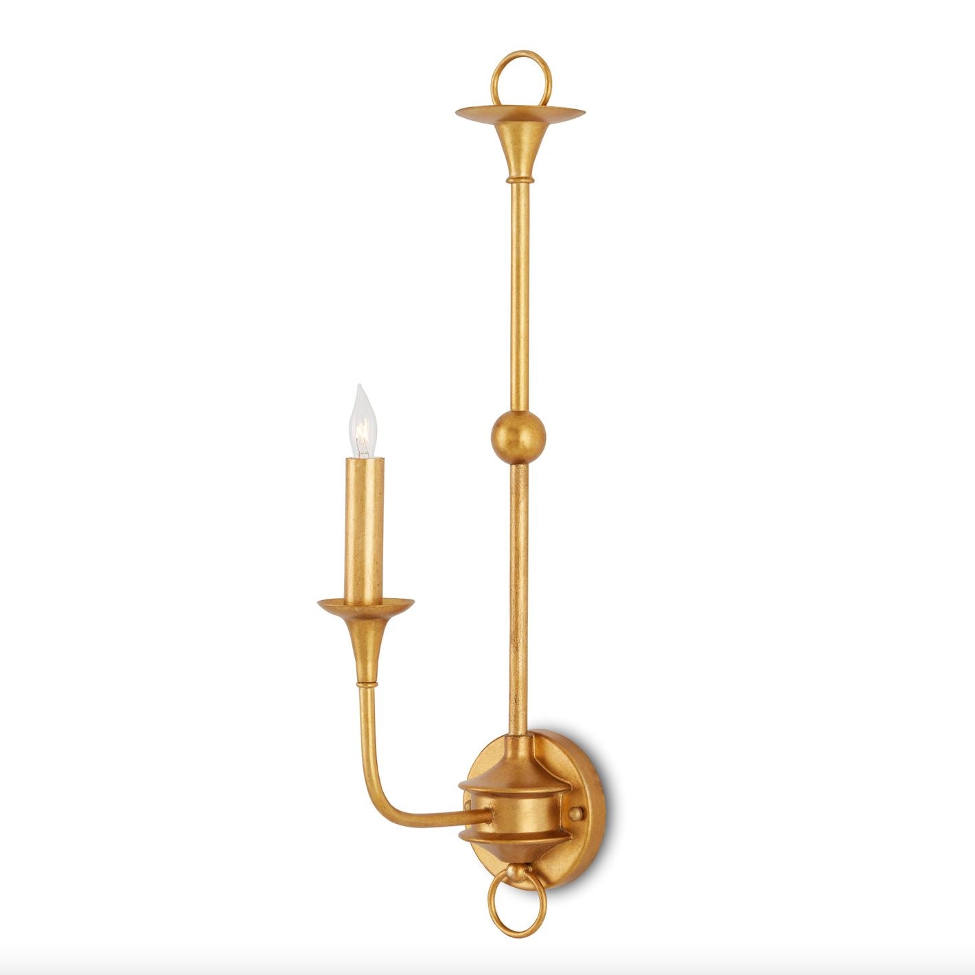 Nottaway Gold Wall Sconce Wall Sconces