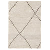 Numa Charcoal Hand Knotted Wool Rug RUGS