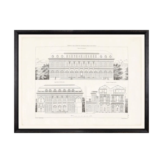 Parisienne Plan III. Front view.