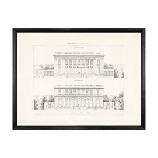 Parisienne Plan VI. Front view.