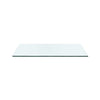 Parsons Coffee Table Glass Top