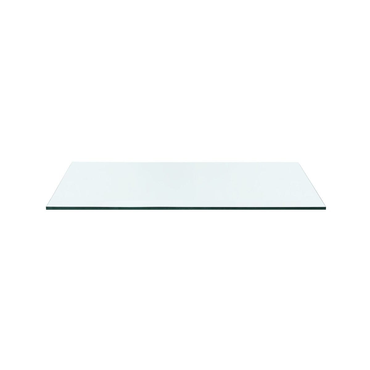 Parsons Coffee Table Glass Top