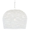 Payton Chandelier - Small. Light off. Front view.