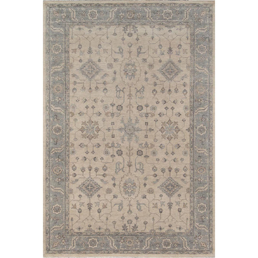 Pembroke Hand-Knotted Rug. Top view.