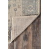 Pembroke Hand-Knotted Rug corner detail. Detail view.