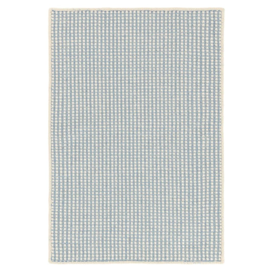 Pixel Sky Woven Sisal/Wool Rug. Top view.