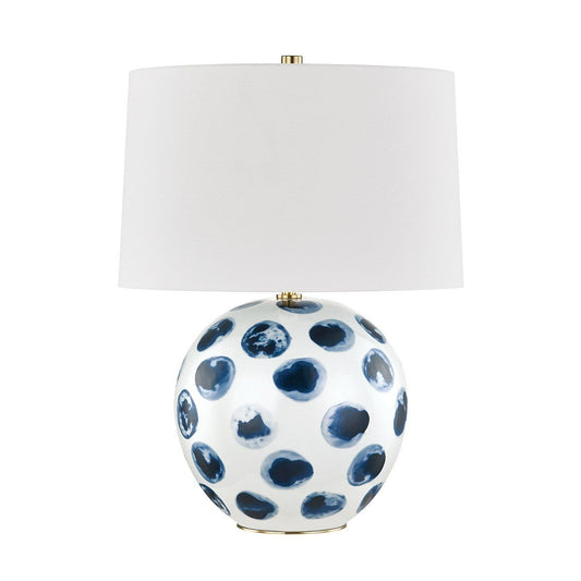 Poppy Table Lamp. Front view.