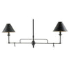 Prosperity Black Rectangular Chandelier Chandeliers