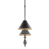 Prosperity Black Rectangular Chandelier Chandeliers