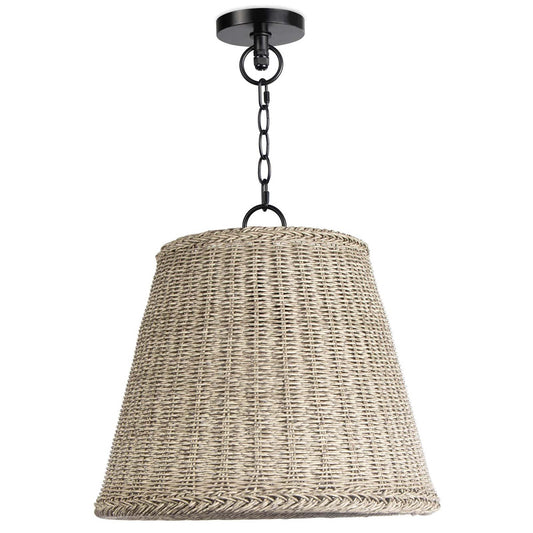 Augustine Outdoor Pendant - Large. Front view.