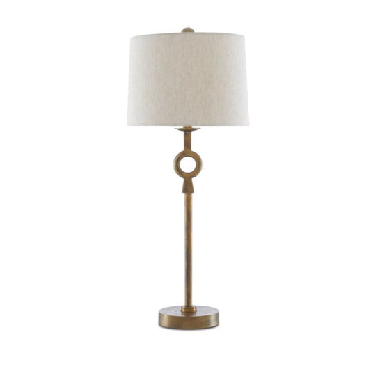 Remy Table Lamp. Light off. Front view.