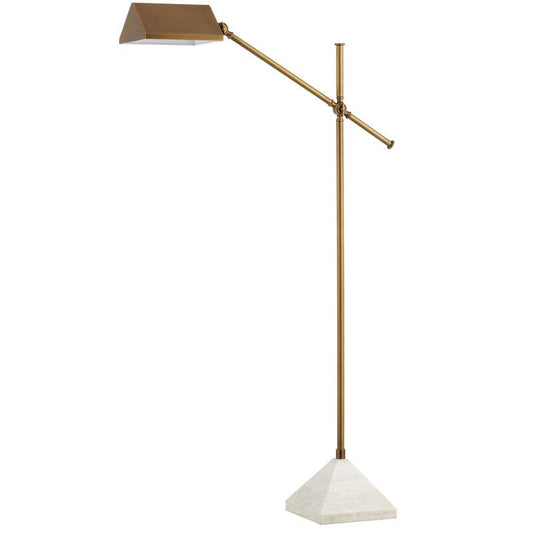Repertoire Brass Floor Lamp Floor Lamps