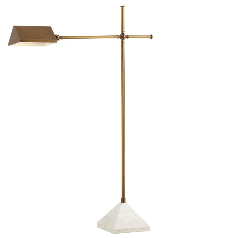 Repertoire Brass Floor Lamp Floor Lamps