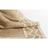 Ripple Jute Rug. Close-up detail view.