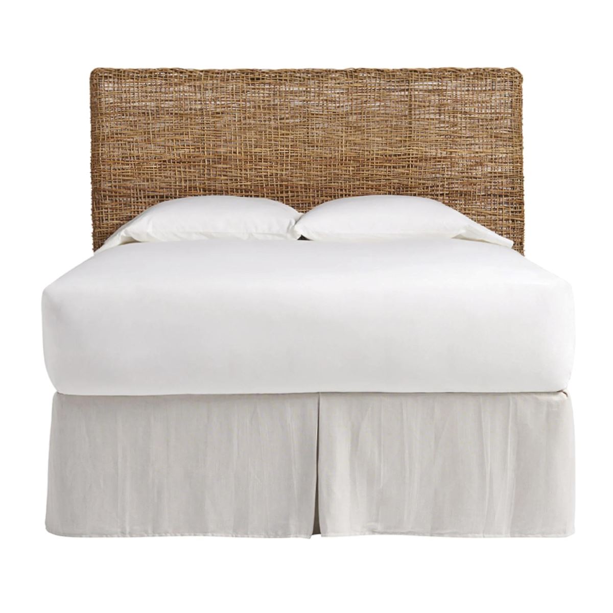 Riviera Queen Headboard. Front view.