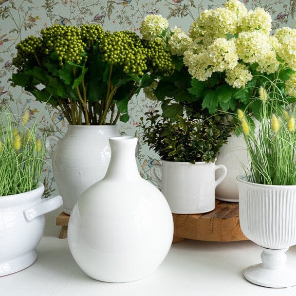 Round Bottom Glass Vase Vases, Planters & Jars 