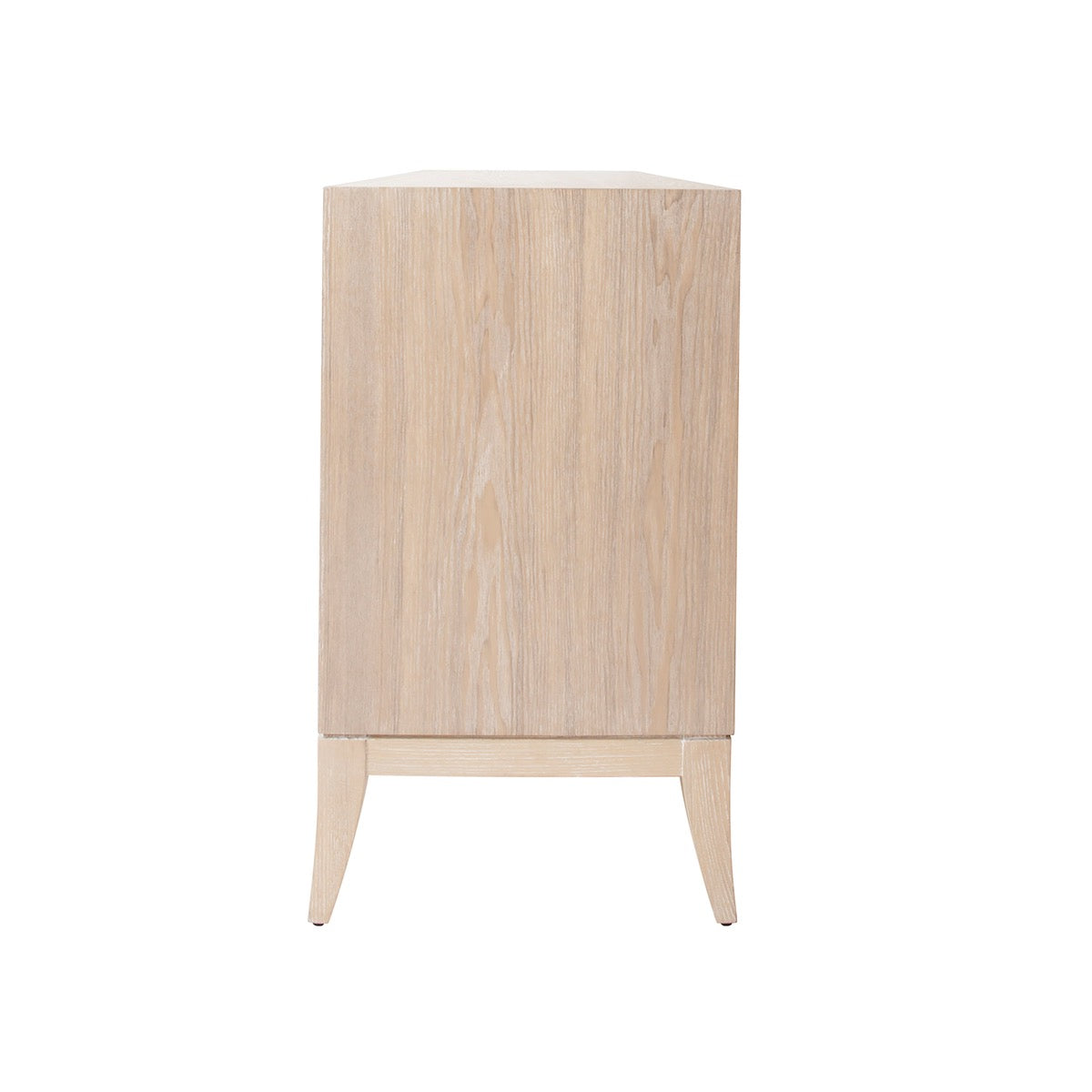 Rue Dresser Cerused Oak. Side view.