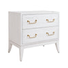 Rue Side Table White Washed Oak. Right angle view.