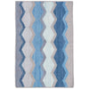 Safety Net Blue Woven Wool Rug Rugs