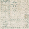 Sage Rug 18" Sample. Top view.