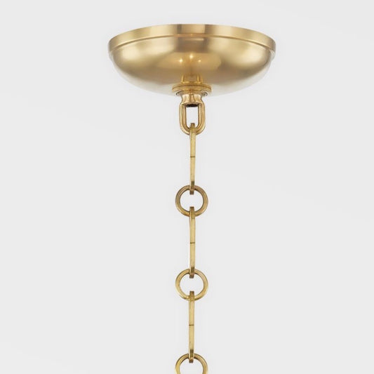 Salisbury Pendant mounting detail. Detail view.
