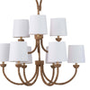 Bimini Chandelier - Large right side. Detail view.