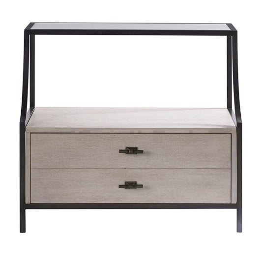 Sam Nightstand. Front view.