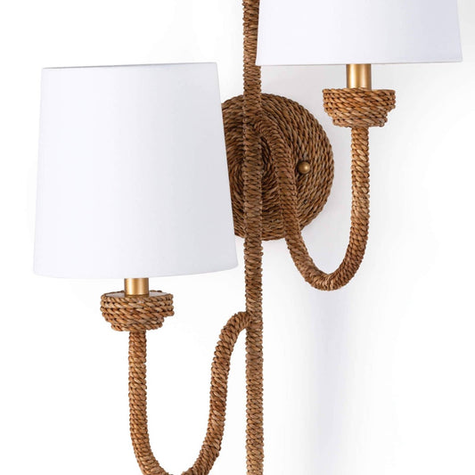 Bimini Double Sconce shades. Detail view.