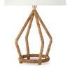Bimini Table Lamp base. Detail view.