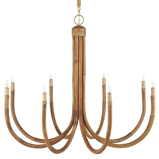 Samsara Rattan Chandelier Chandeliers