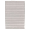 Samson Grey Indoor/Outdoor Rug. Top view.