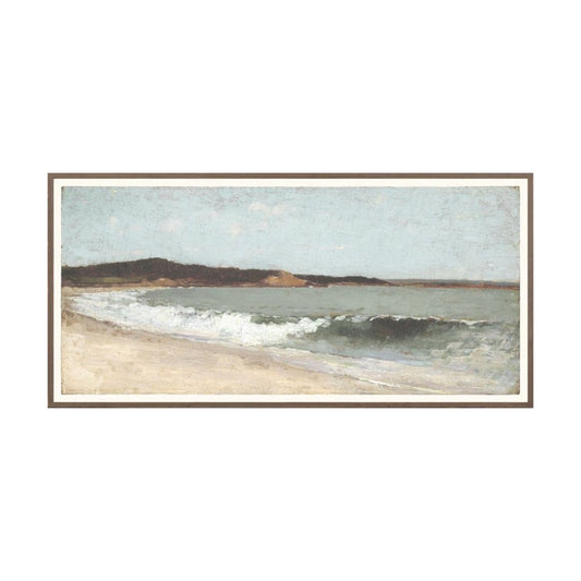 Sandbanks Landscape. Front view.