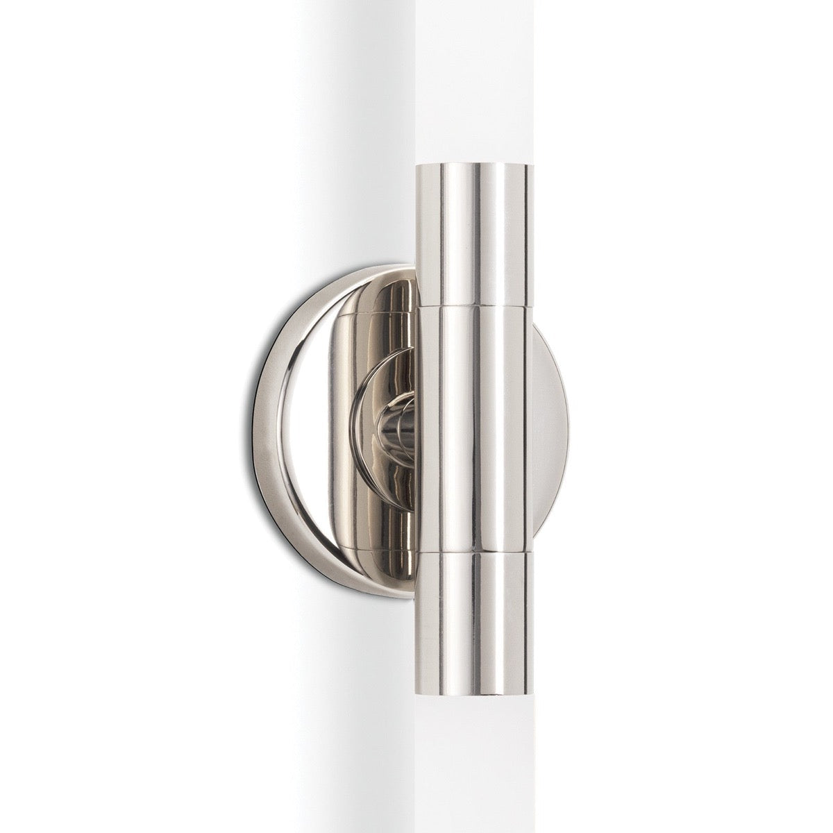 Sarah Sconce Polished Nickel centre. Detail view.