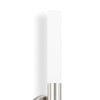 Sarah Sconce Polished Nickel top. Detail view.