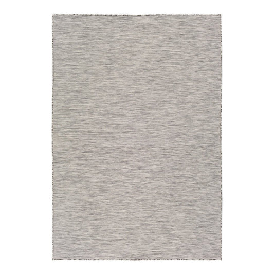 Seattle Grey Outdoor Rug. Top view.