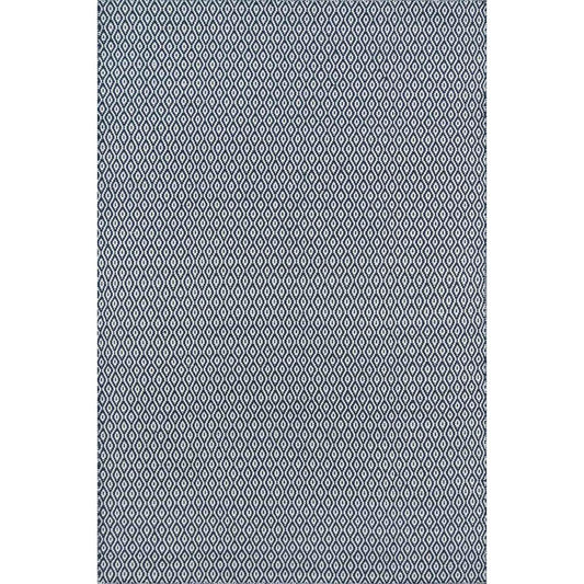 Simcoe Indoor/Outdoor Rug - Navy 2' X 3'. Top view.