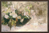 Still Life With Peonies Framed Art
